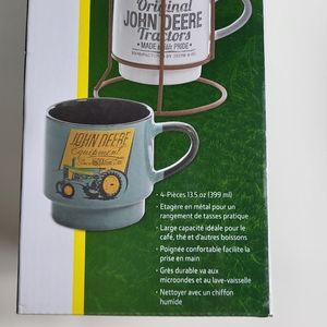 John Deere 4 Piece Mugs